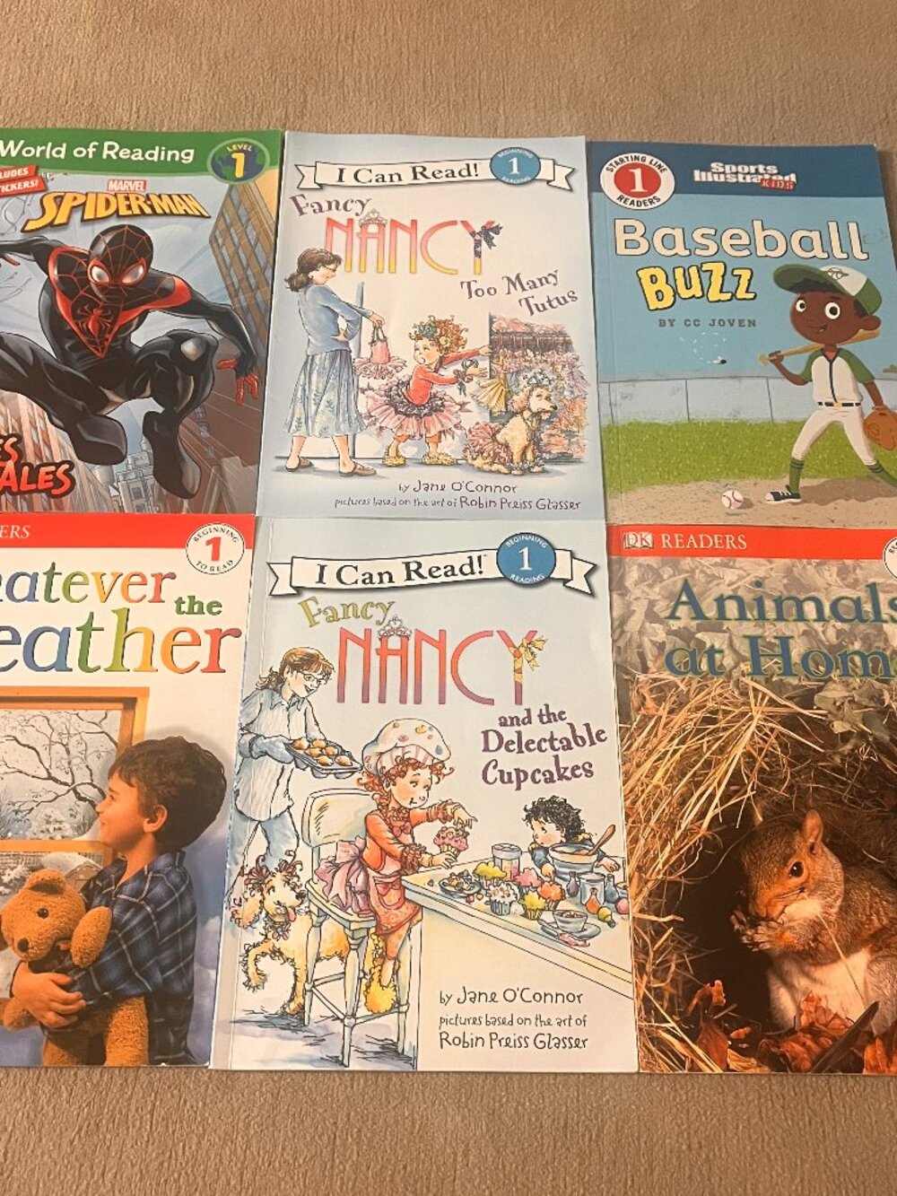 Children's Level 1 Readers Paperback Books Lot of 9 New